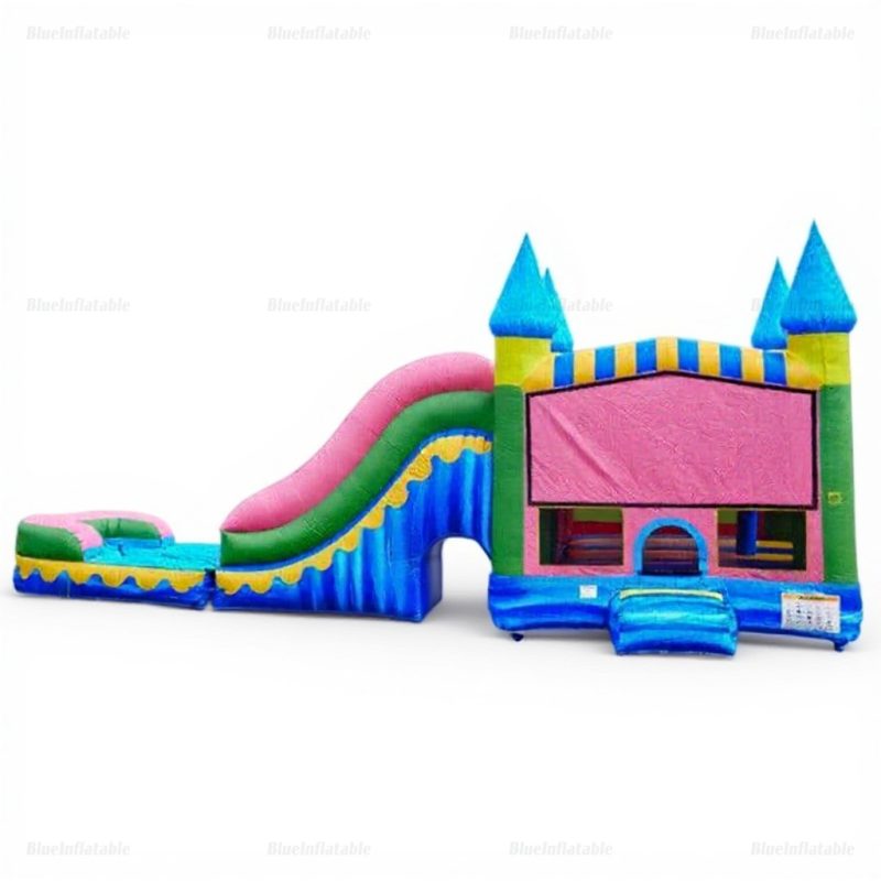 Titanic Inflatable Water Slide & Bounce House Combo
