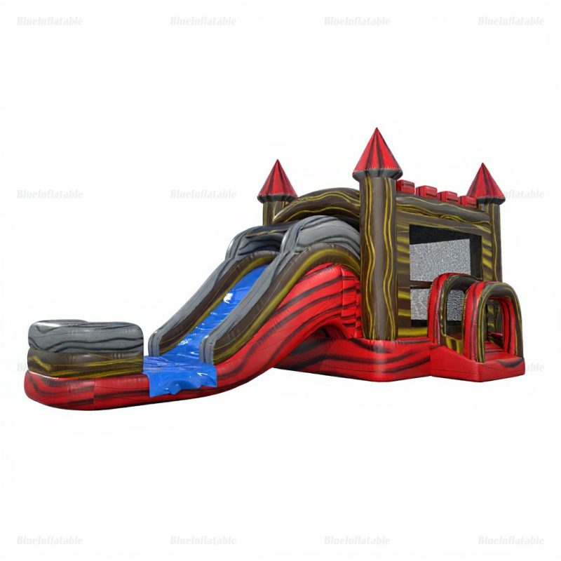 Wedding Bounce House & Water Slide Combo Rental