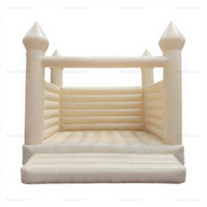White Wedding Bounce House Castle