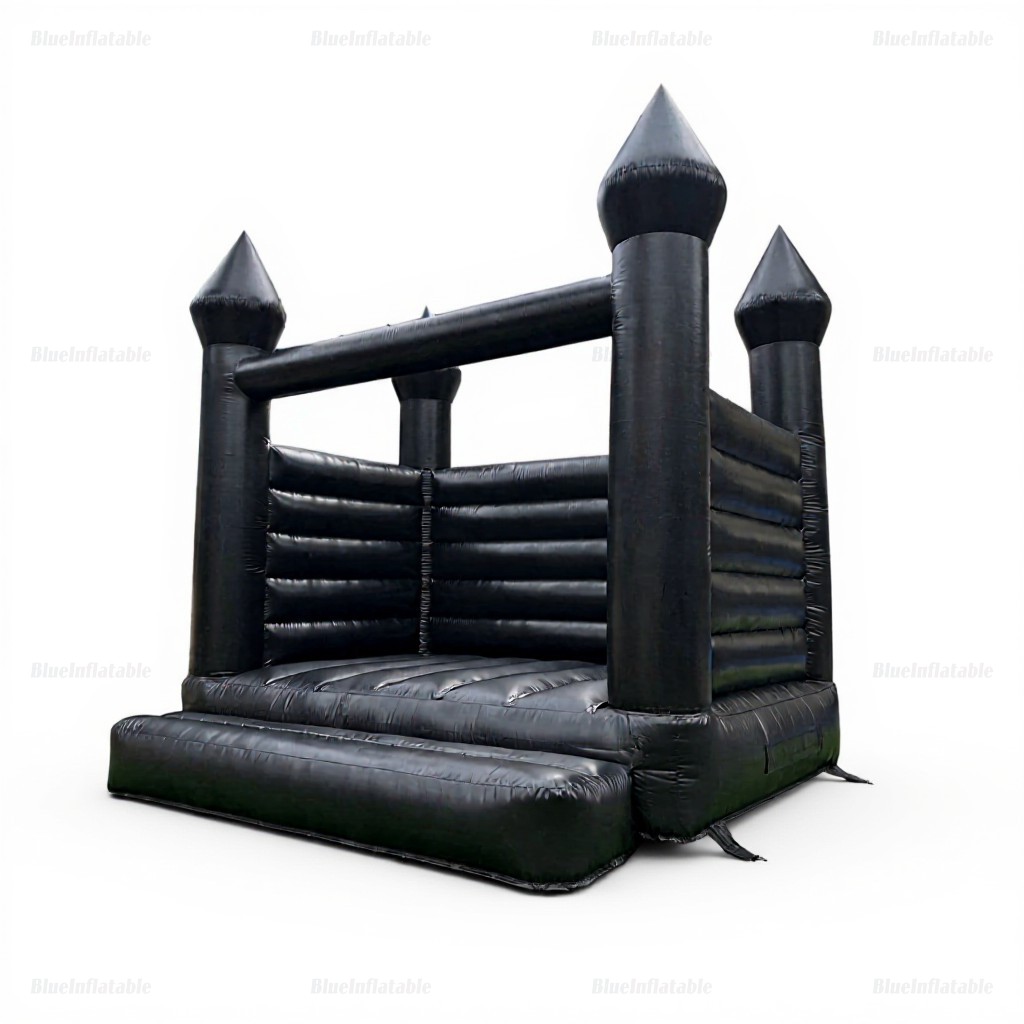 Black Castle Bounce House Jumper - Image 2