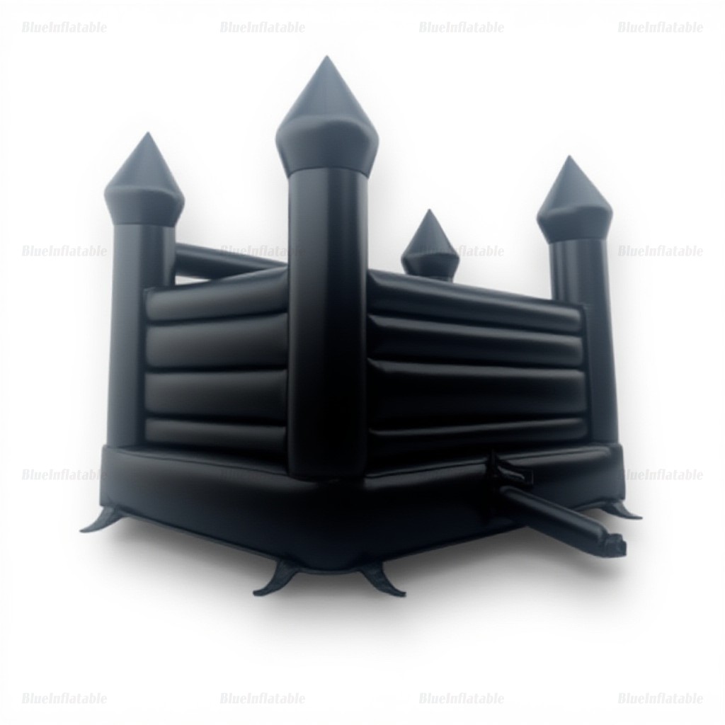 Black Castle Bounce House Jumper - Image 6
