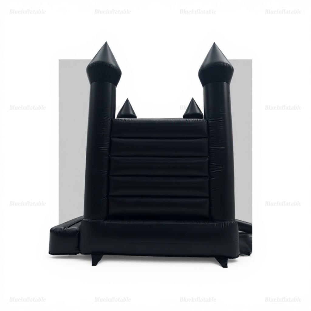 Black Castle Bounce House Jumper - Image 7