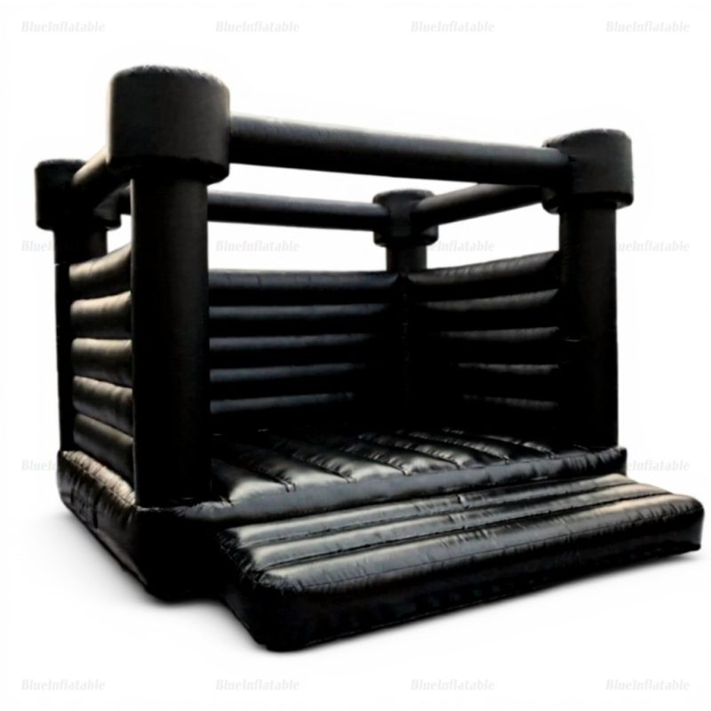 Black Wedding Inflatable Bounce House