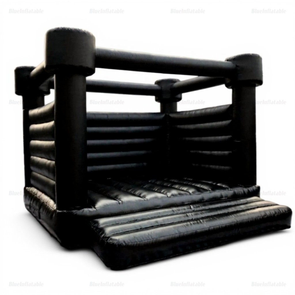 Black Wedding Inflatable Bounce House