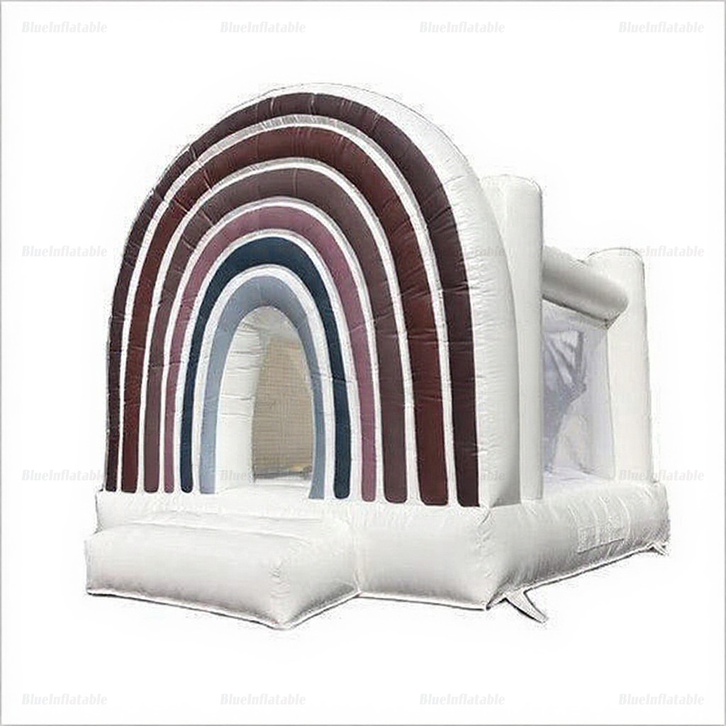 Boho Rainbow Wedding Bounce House - Image 2