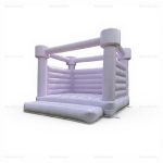 Pastel Purple Commercial Bounce House for Party Rental