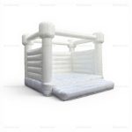 White Commercial Indoor Wedding Bounce House