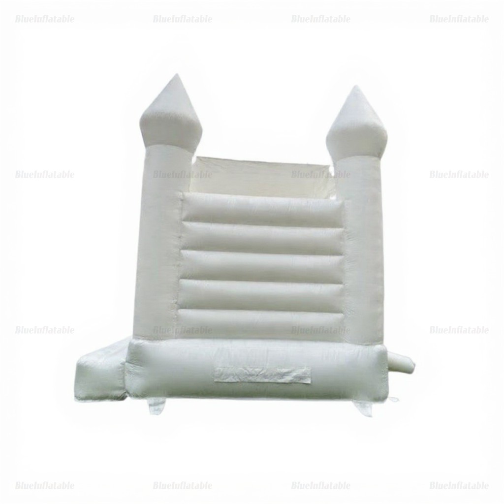 Custom Wedding Bounce House with Top Cover - Image 3