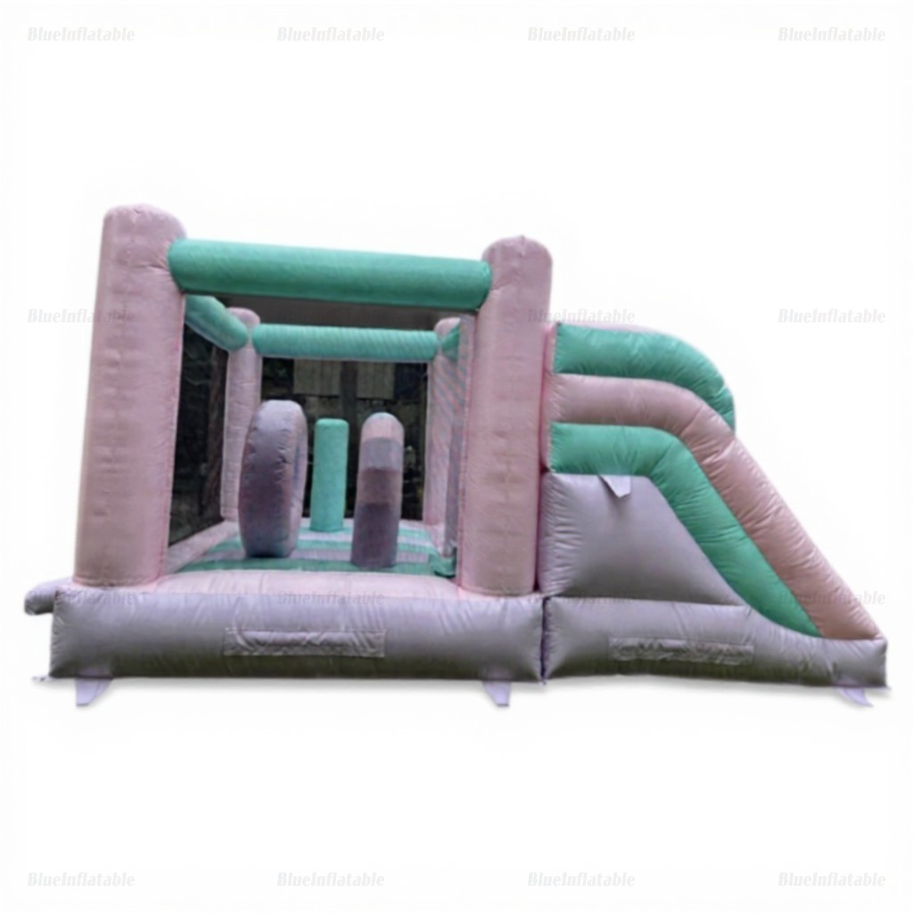 Colorful Inflatable Wedding Bounce House - Image 4