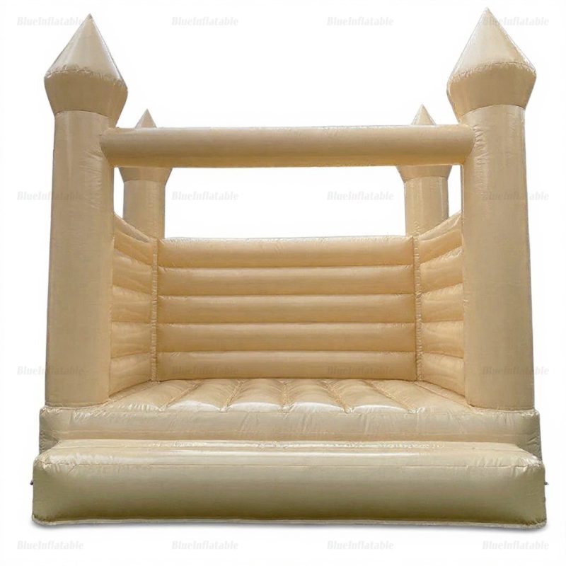 Peach Castle Inflatable Bounce House