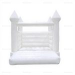 White Wedding Inflatable Bounce House Castle