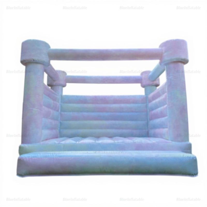 Pastel Wedding Inflatable Bounce House