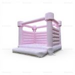 Pastel Pink Inflatable Bouncy Castle