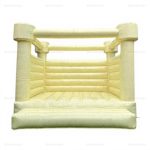 Pastel Yellow Wedding Bounce House