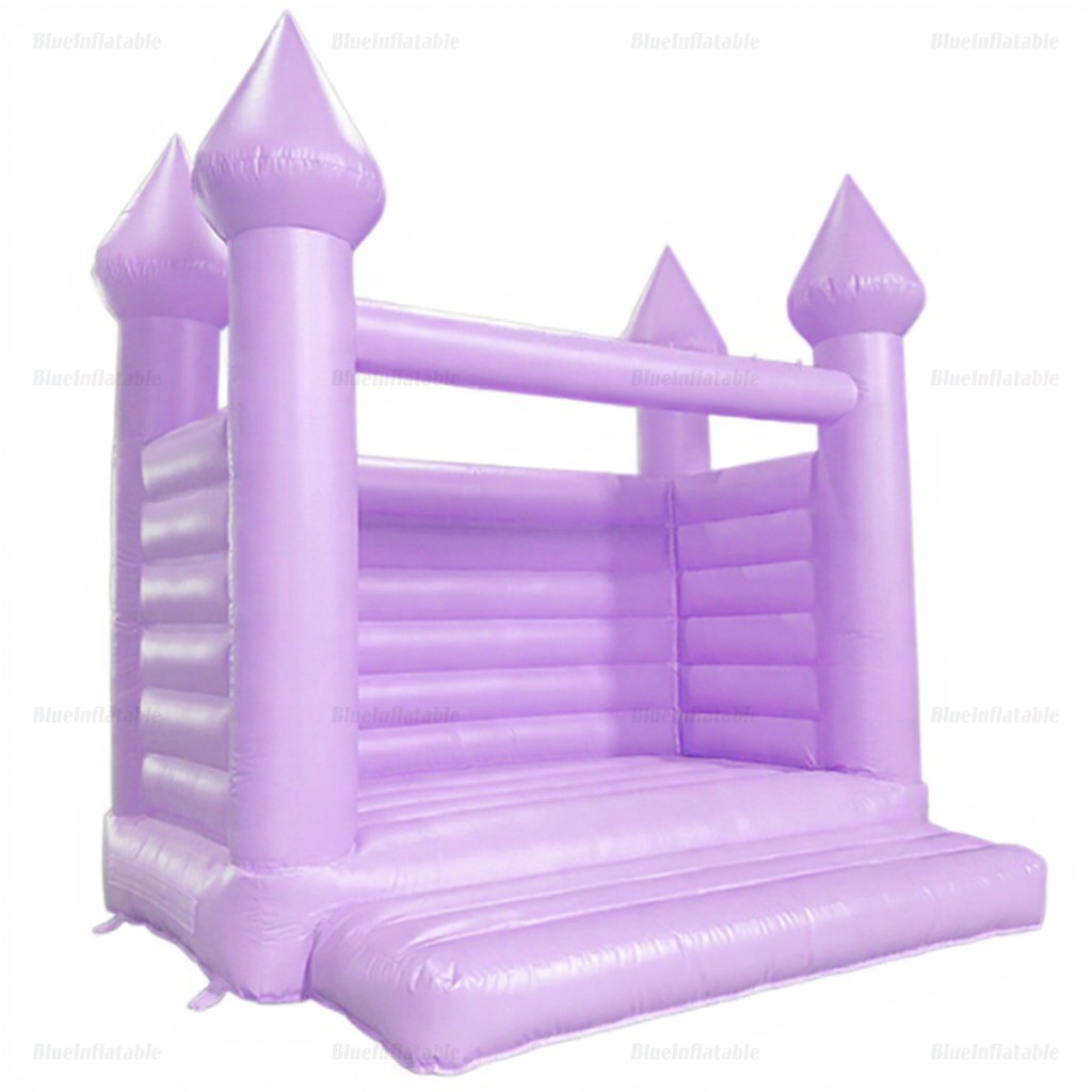 Purple Wedding Inflatable Bounce House Castle