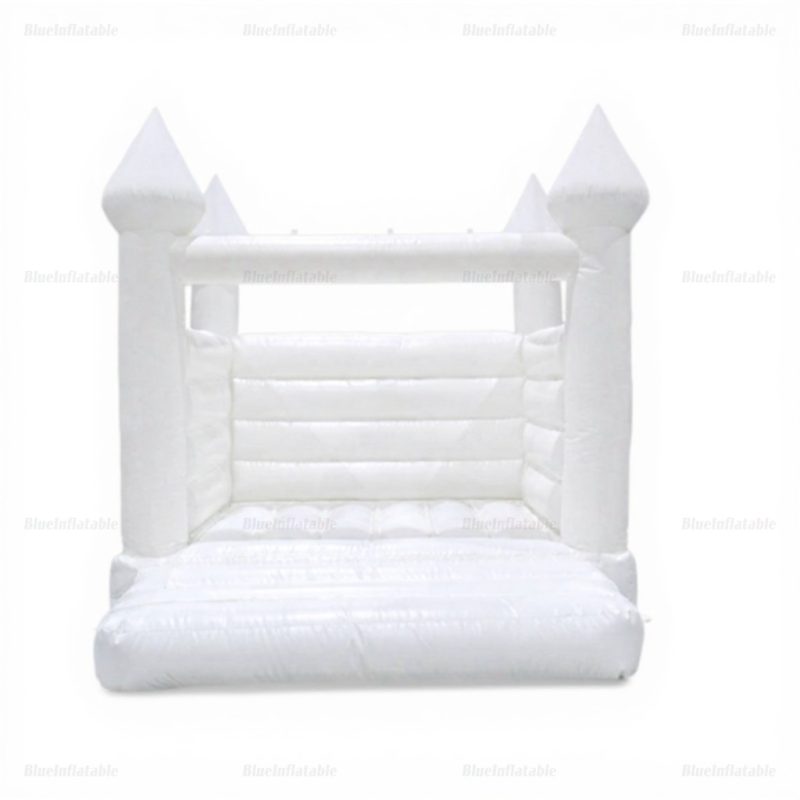 Large White Inflatable Castle Bounce House for Weddings
