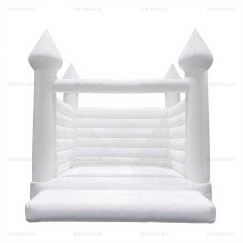 White Wedding Bounce House Castle
