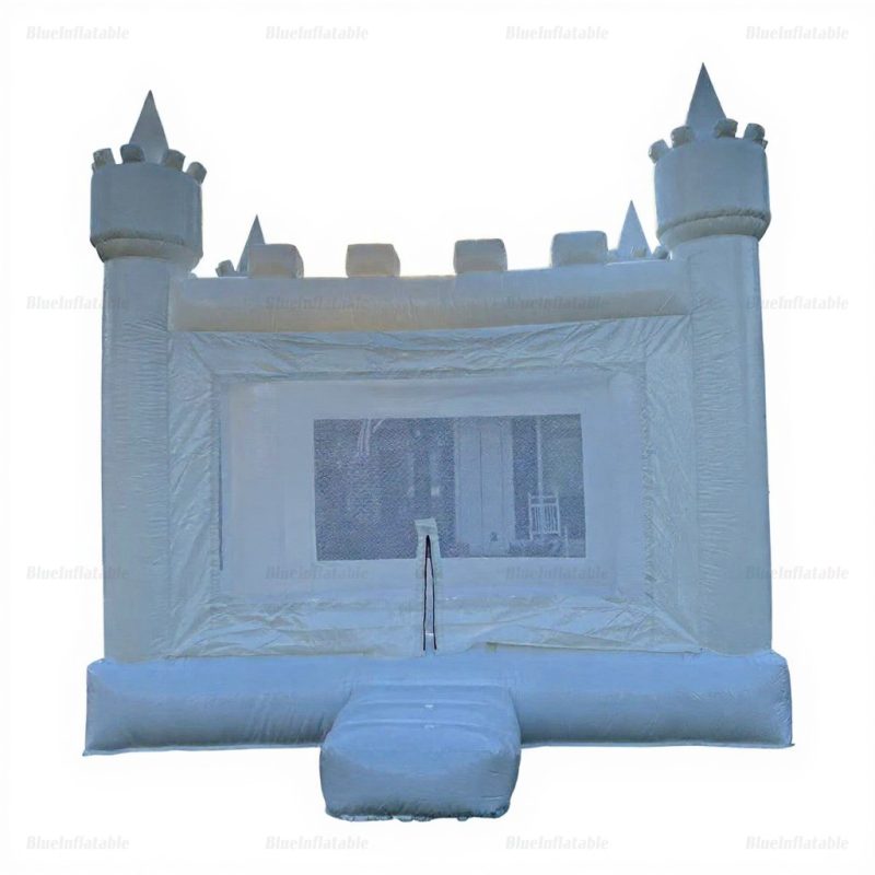 White Wedding Inflatable Bouncy Castle