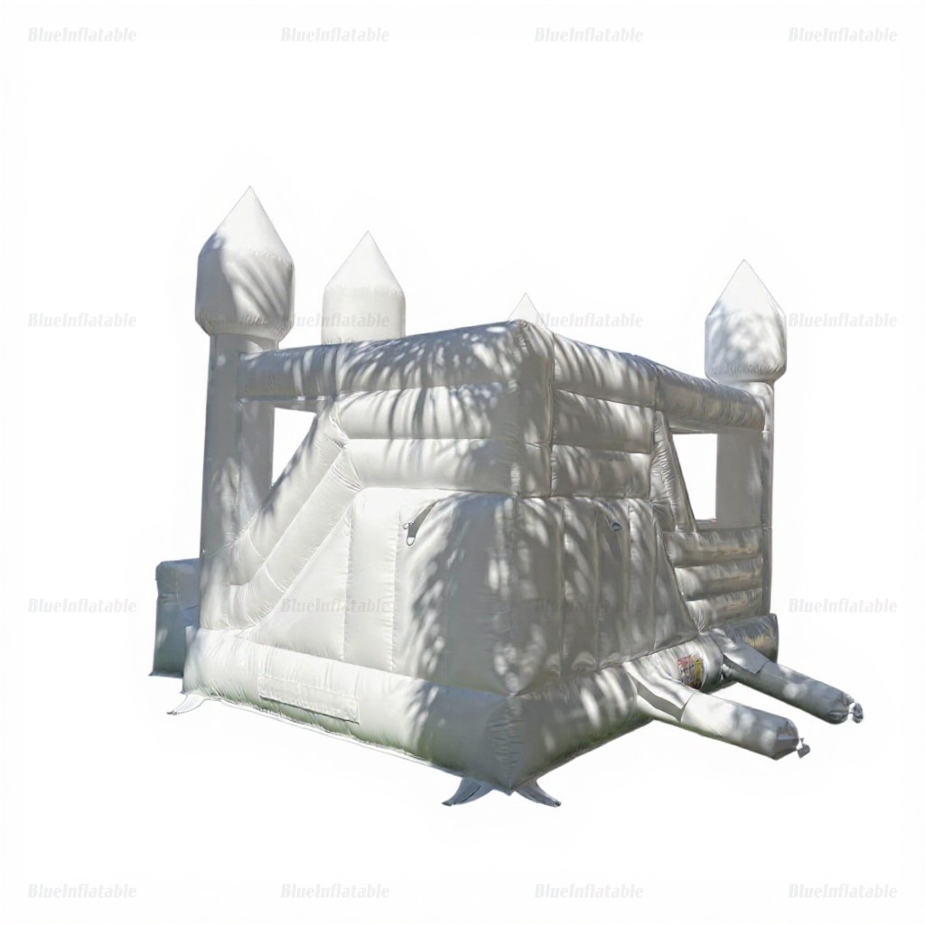 White Castle Combo Inflatable Bounce House with Slide - Image 8