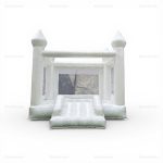 White Inflatable Castle Bounce House Jumper