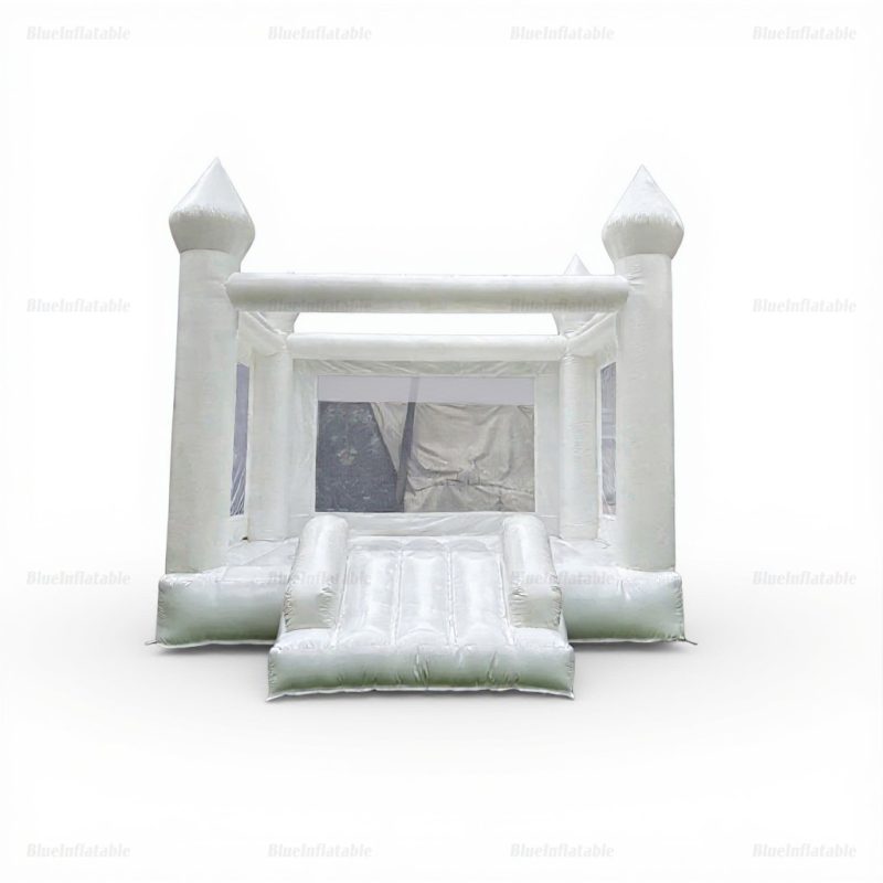 White Inflatable Castle Bounce House Jumper
