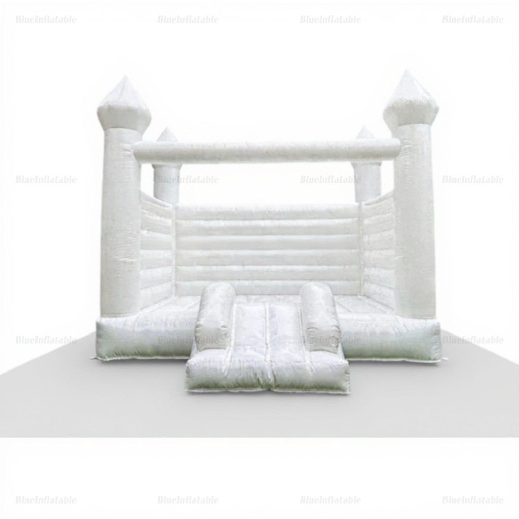 White Wedding Bounce House Castle