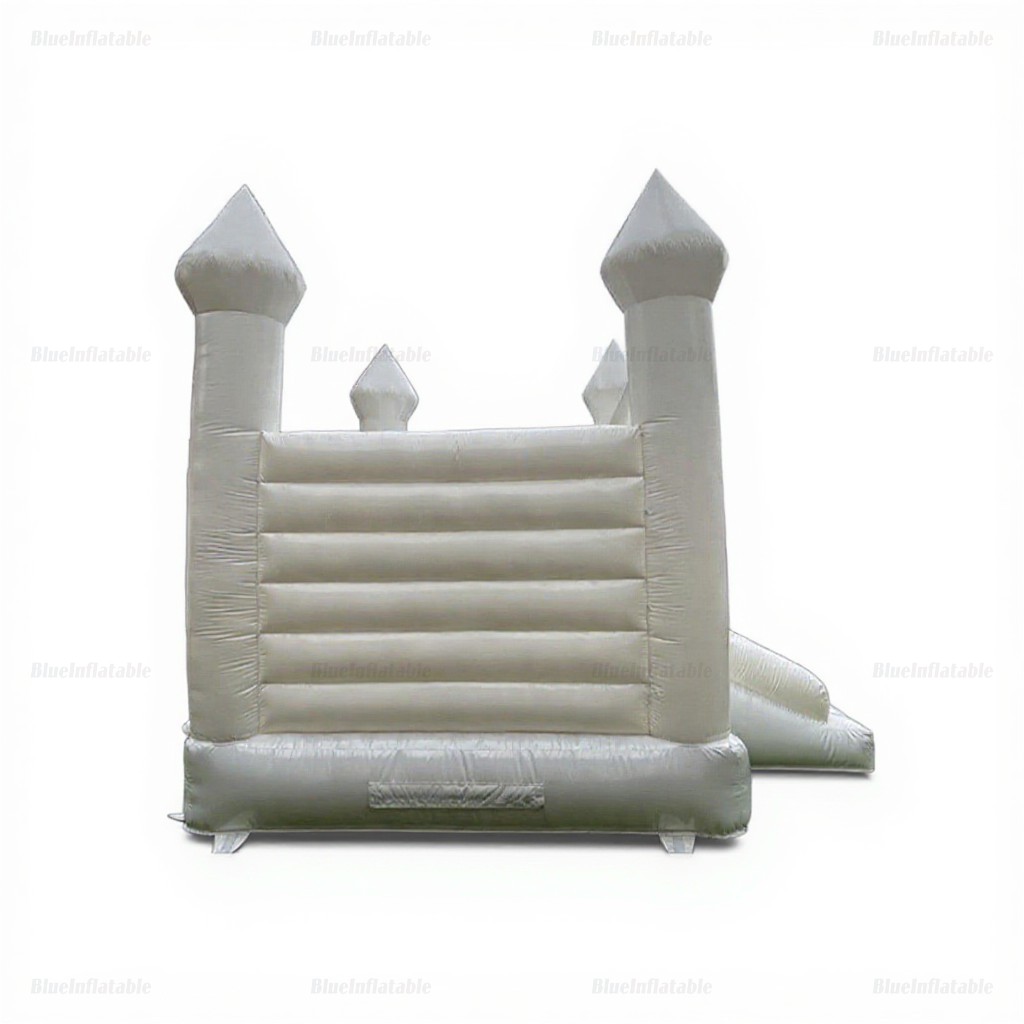 White Wedding Bounce House Castle - Image 2