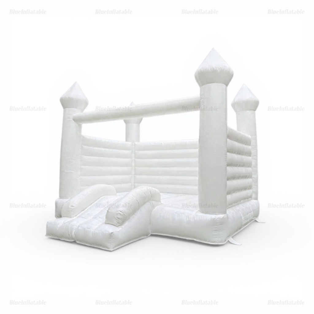 White Wedding Bounce House Castle - Image 3