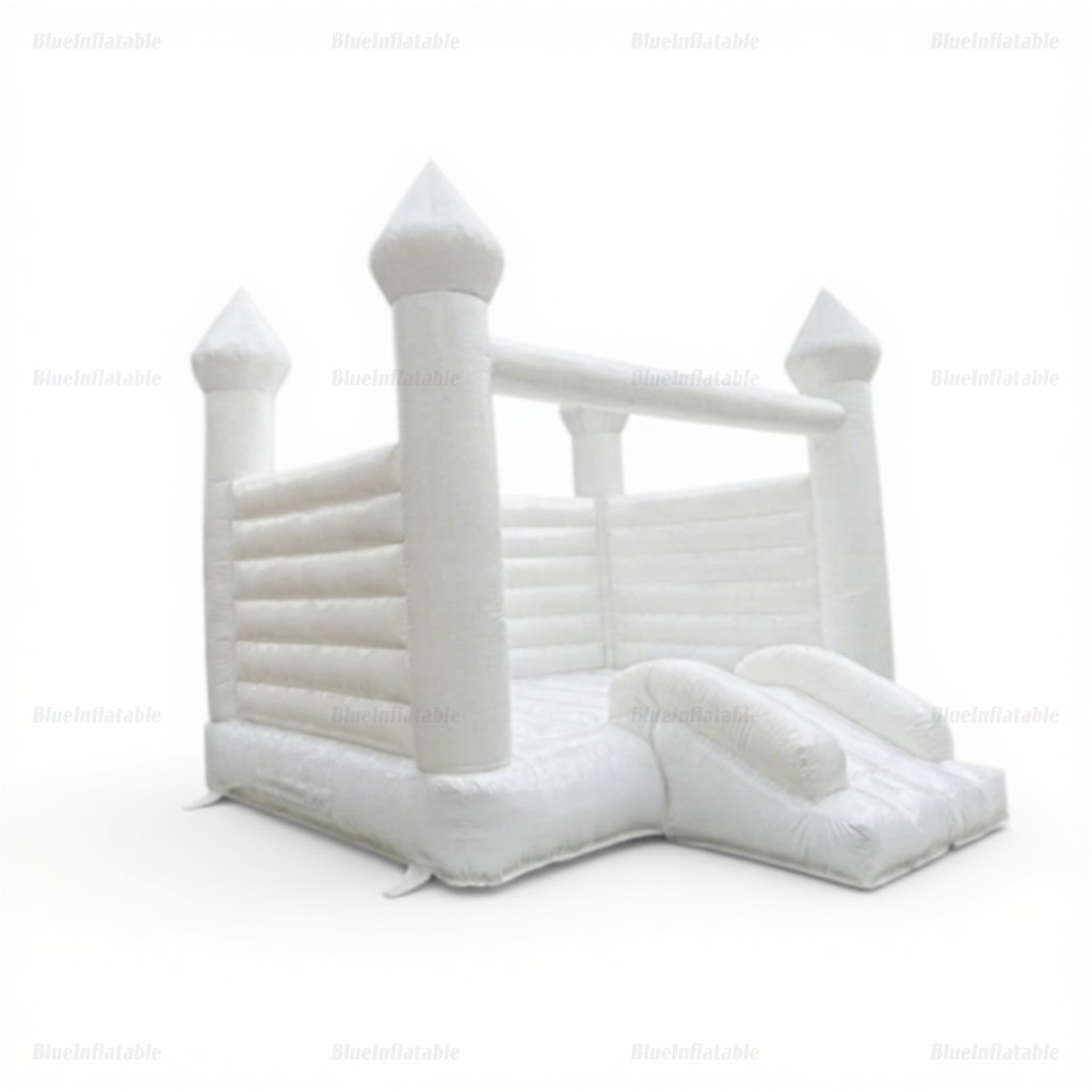 White Wedding Bounce House Castle - Image 5
