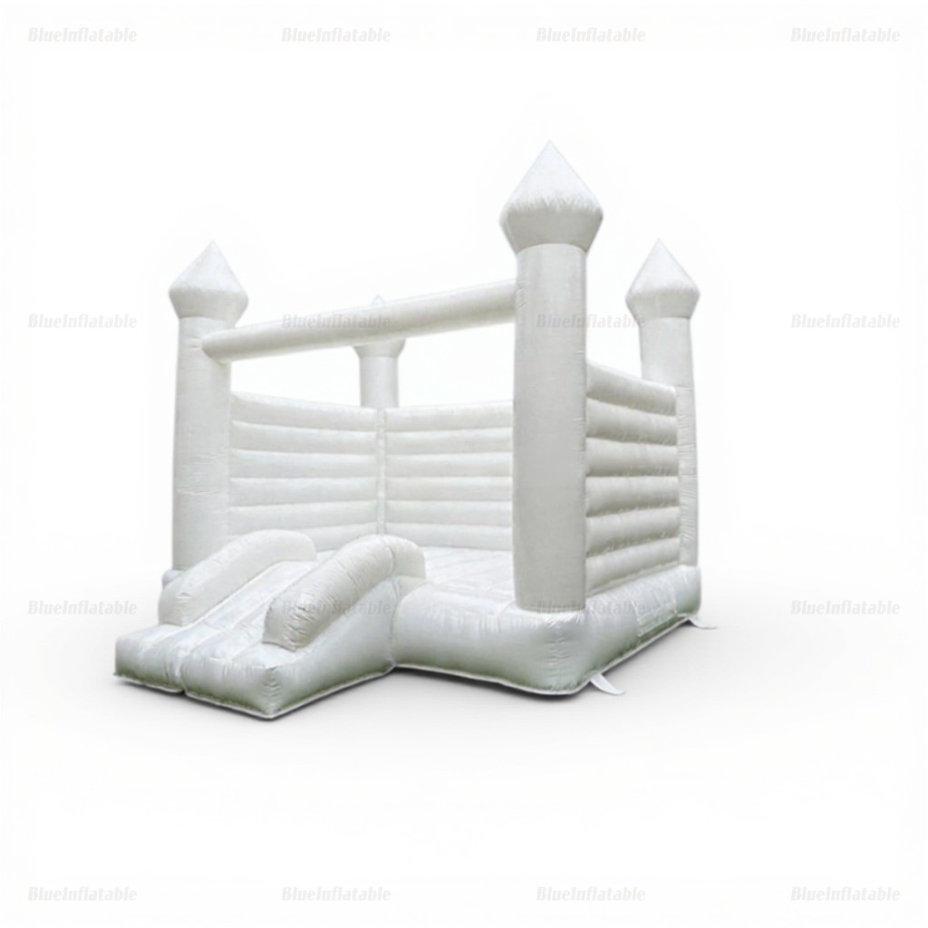 White Wedding Bounce House Castle - Image 6