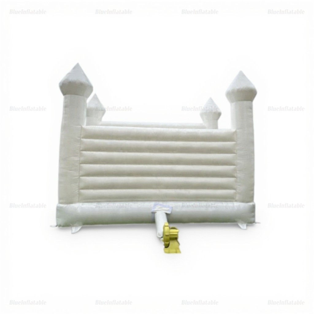 White Wedding Bounce House Castle - Image 10