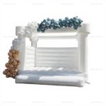 White Wedding Inflatable Bounce House