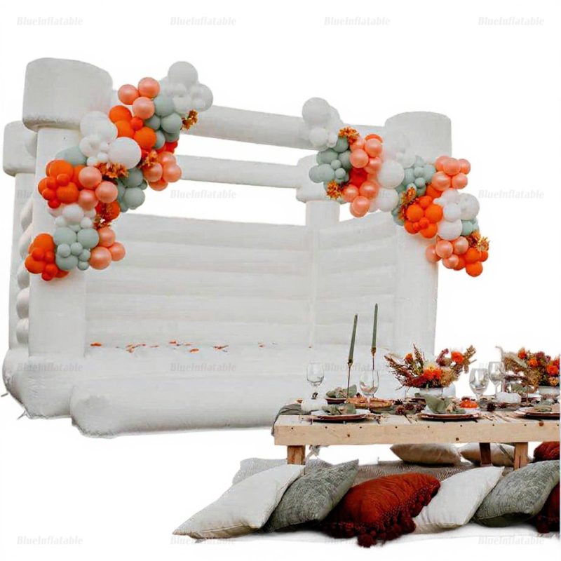White Wedding Inflatable Bounce House