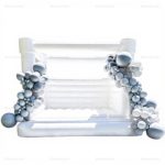White Wedding Inflatable Bounce House Rental