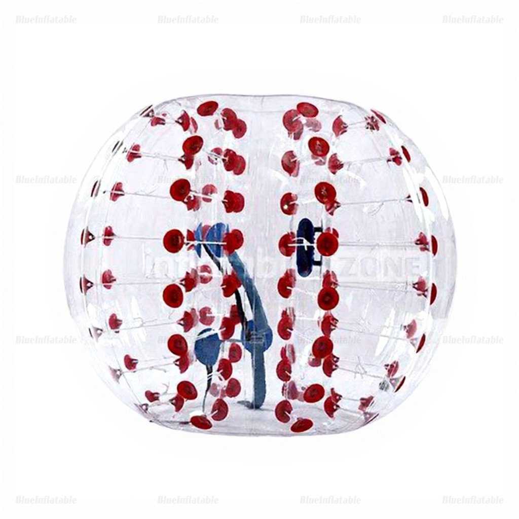 5M PVC Bubble Soccer Set with Air Pump, 10 Balls - Image 3