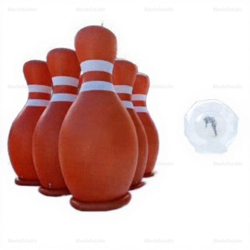 Zorbing Ball Game Set with 6 Bowling Balls