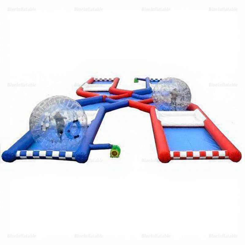 Inflatable Zorb Ball Race Track