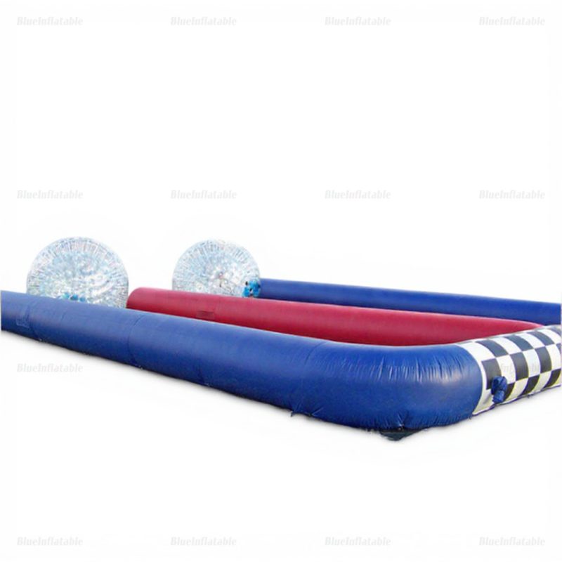 Inflatable Zorb Ball Racing Track for Grass