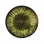 Light-Up Yellow Inflatable Zorb Ball