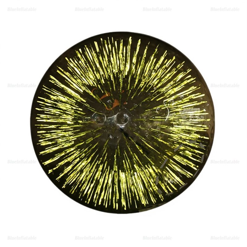 Light-Up Yellow Inflatable Zorb Ball
